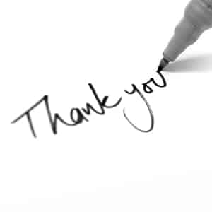 Is “Thank you” really a simple gesture?