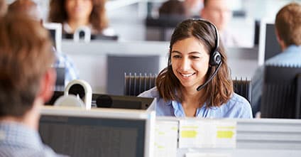 call center and customer service employees