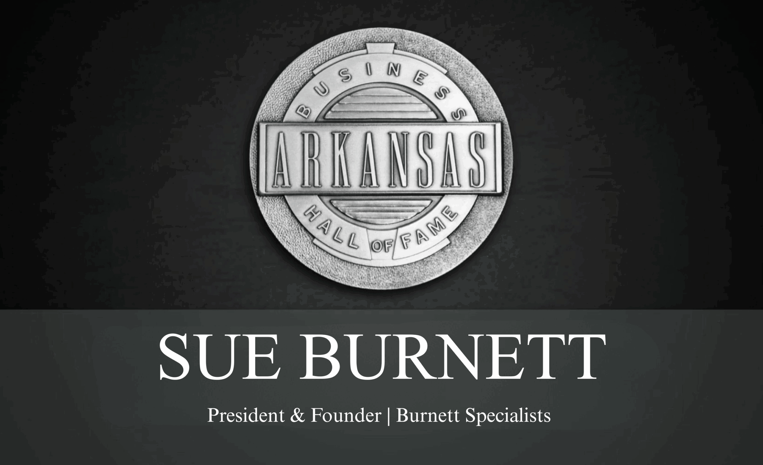 Sue Burnett Arkansas Hall of Fame