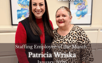 Burnett Specialists News 6 Burnett Specialists Names Patricia Wriska as January Staffing Employee of the Month
