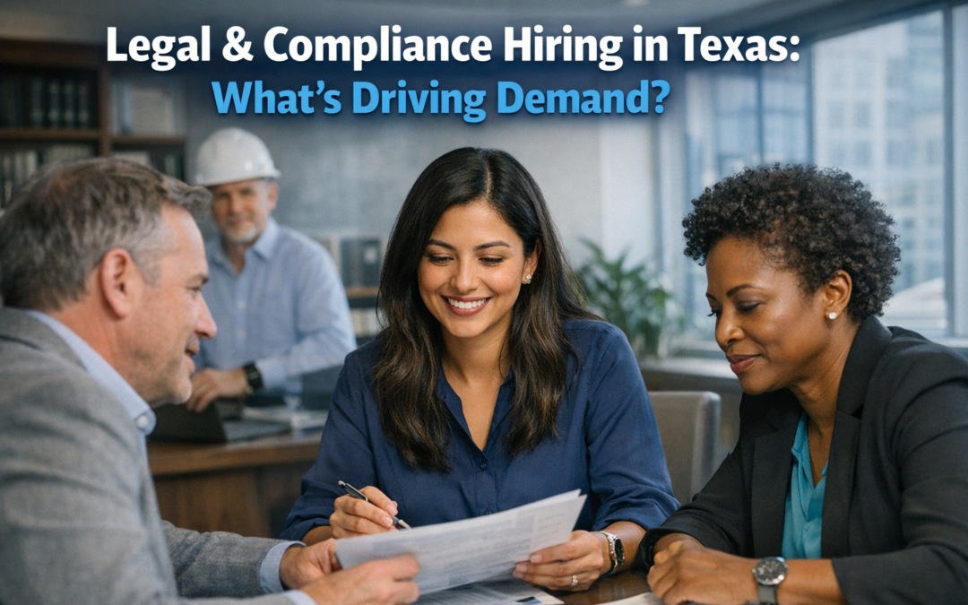 Legal & Compliance Hiring in Texas: What’s Driving Demand in 2026