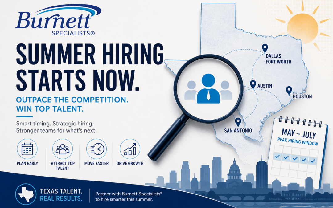 Summer Hiring Surge in Texas: Timing, Budget, and Competitive Positioning for Fast-Growing Companies