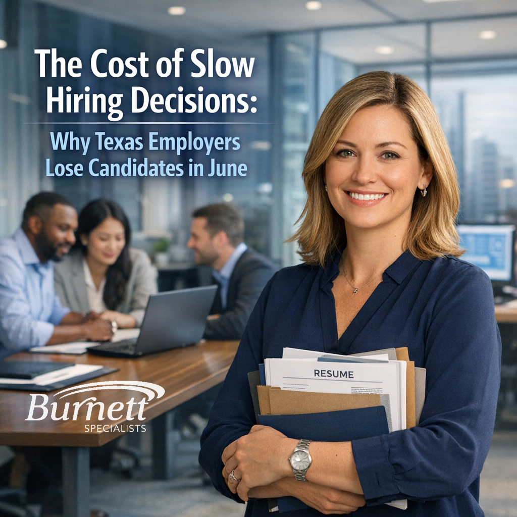 The Cost of Slow Hiring Decisions: Why Texas Employers Lose Candidates in June